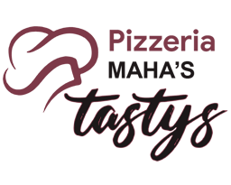 Maha‘s Tastys logo.